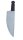 Halloween Fleischer Messer mit Totenkopf am Griff