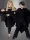 Halloween Schwarzer Vampir Fledermaus Umhang für Kinder