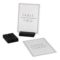 Tischschilder Table Numbers zur Hochzeit Papier