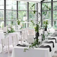 Tischschilder Table Numbers zur Hochzeit Papier