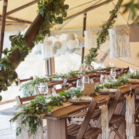 Tischschilder Table Numbers zur Hochzeit Holz