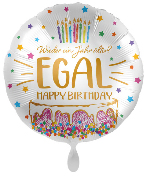 Folienballon Happy Birthday Wieder ein Jahr älter? - Egal