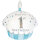 Cupcake Zahlenballon Boy zum 1. Geburtstag