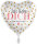 Herzballon Ich liebe Dich - Danke dass es dich gibt! 45cm