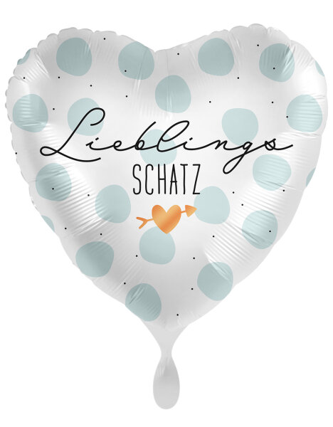 Herzballon Lieblings Schatz 45cm