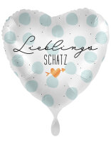 Herzballon Lieblings Schatz 45cm