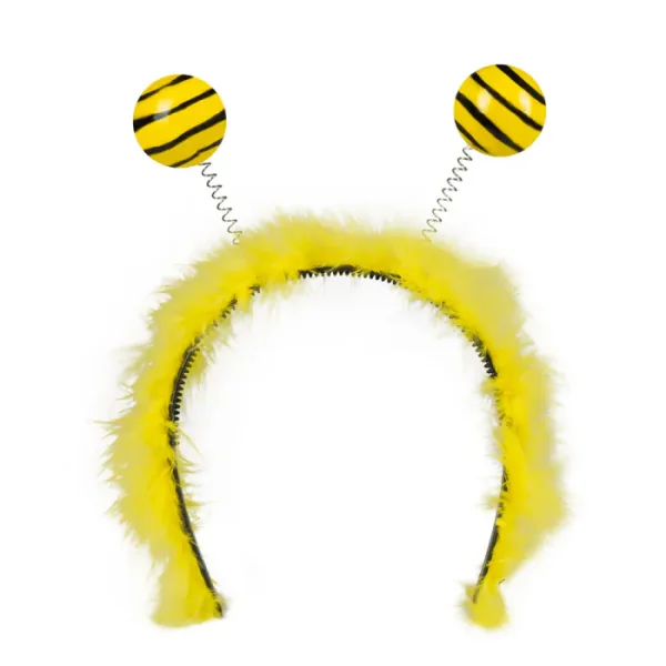 Haarreif Biene mit gelben Plüsch Bee