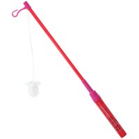 Elektrischer Laternenstab rot 40cm für Laternen LED weiss