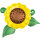 Folienballon Sonnenblume 76 cm