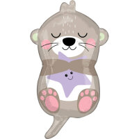 Folienballon als Otter 58cm