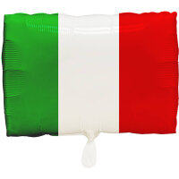 Folienballon als Italien Fahne