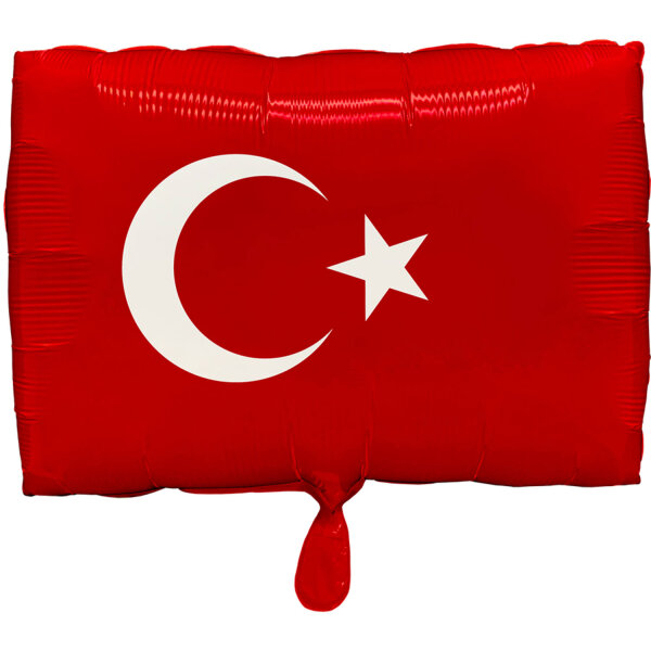 Folienballon als Türkei Fahne