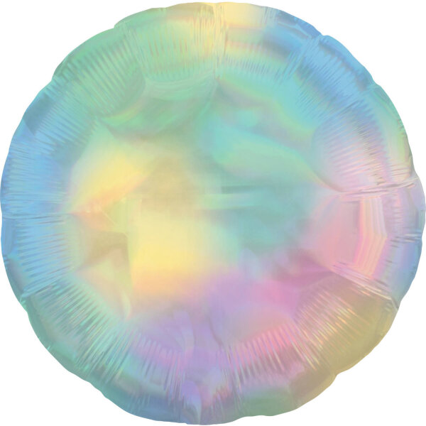 Folienballon Standard holografisch irrisierend