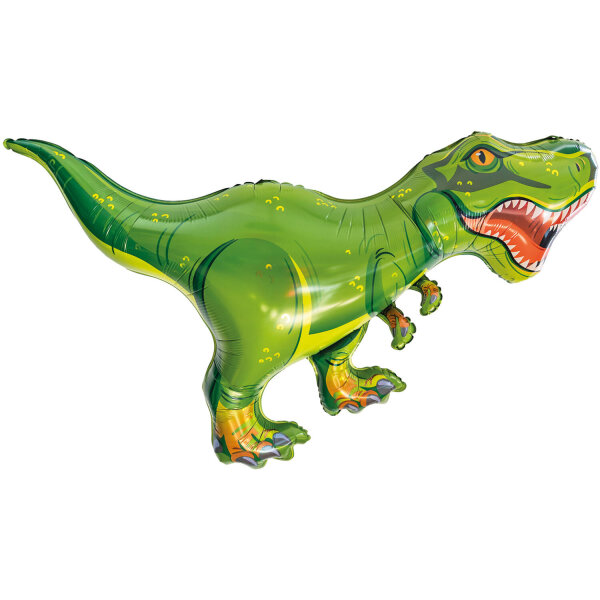 Folienballon Dino oder Dinosaurier T-Rex