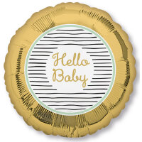 Folienballon Hello Baby 43 cm