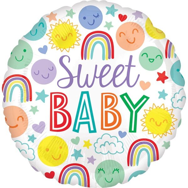 Folienballon Sweet Baby 43 cm