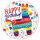 Folienballon Happy Birthday mit Pinata