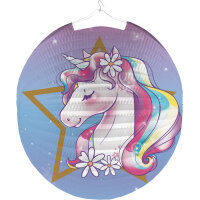 Träumendes Einhorn Laterne als Lampion