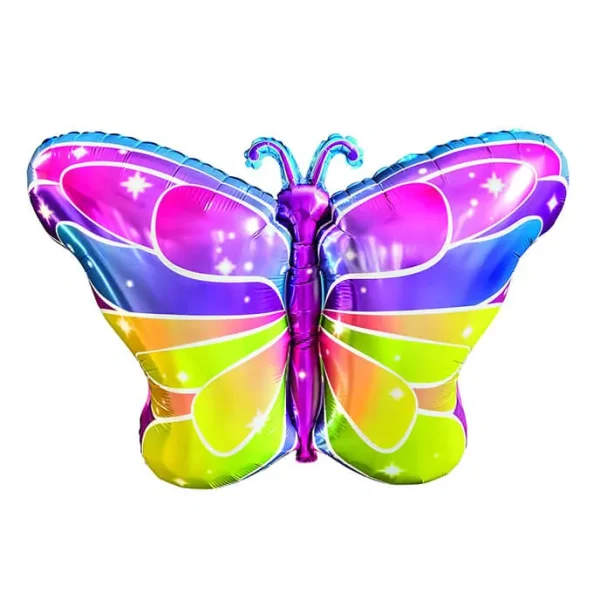 Folienballon schöner Schmetterling