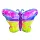 Folienballon schöner Schmetterling