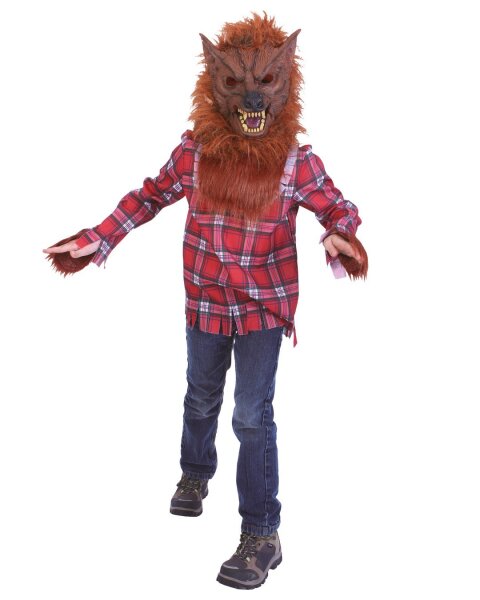 Halloween Werwolf Kostüm für Kinder und Jugendliche