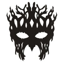 Maske als Baum zu Halloween oder Karneval