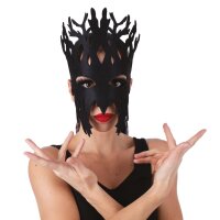 Maske als Baum zu Halloween oder Karneval