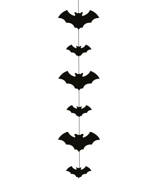 Halloween Fledermaus Hängedekoration 120cm