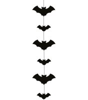 Halloween Fledermaus Hängedekoration 120cm