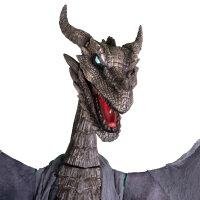 Halloween riesiger Drache mit Nebelfunktion und Animatronik