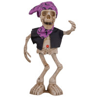 Halloween Deko tanzendes Skelett mit Animatronik