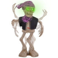 Halloween Deko tanzendes Skelett mit Animatronik
