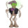 Halloween Deko tanzendes Skelett mit Animatronik