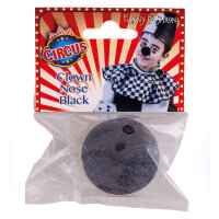 Schwarze  Clown Nase