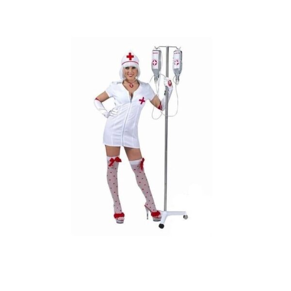 Ständer mit Blutkonserve für 2 Liter als Party Infusion