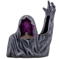 Halloween Deko figur Sensenmann mit Nebel und Beleuchtung
