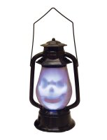 Halloween Geister Laterne mit Licht und Sound