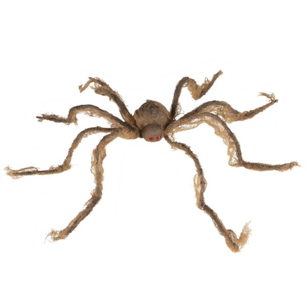 Halloween Deko Spinne 60 cm mit Saugnapf