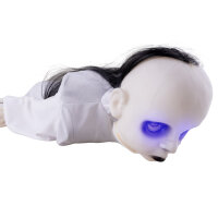 Halloween Deko kriechende Puppe mit Animatronic