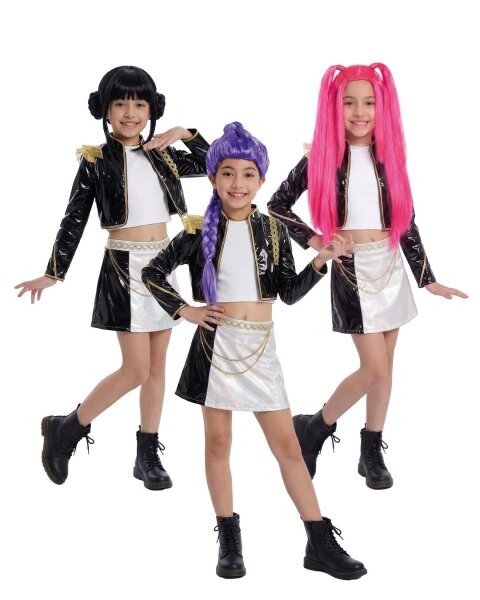 Kinderkostüm Sängerin im K-Pop Style