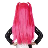 Pinke Perücke im K-Pop Style als Kinderperücke