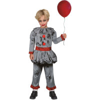 Kinderkostüm böser Clown zu Halloween