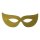 6 Augenmasken in gold für Halloween oder Venedig