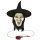 Hexenmaske mit grünem Blut