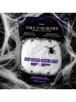 Halloween Stretch Spinnweben 60g weiss