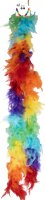 Feder Boa Regenbogen 160 cm Federboa