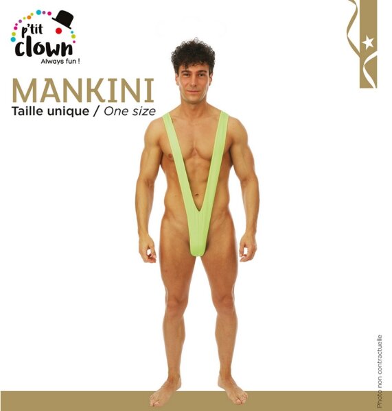 Mankini Badeanzug als Kostüm