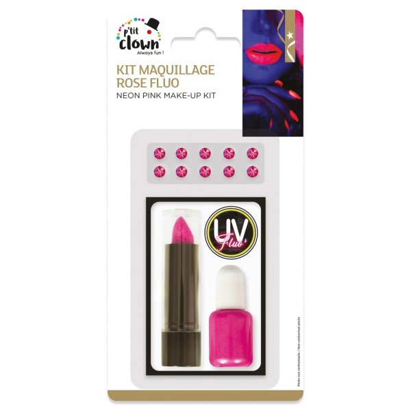 Make up Kit Neon pink