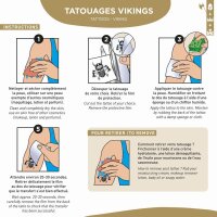 Fake temporary Tattoos Vikings