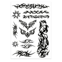Fake temporary Tattoos Tribal